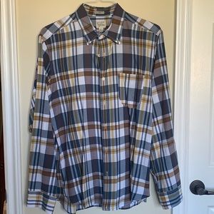 J. Crew Slim Fit Indian Madras Button Down